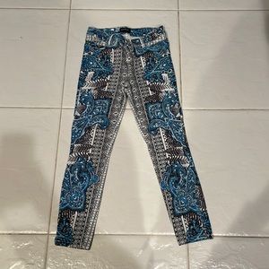 Bebe printed pants
